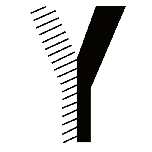 YIELD Logo in Schwarz auf transparentem Hintergrund