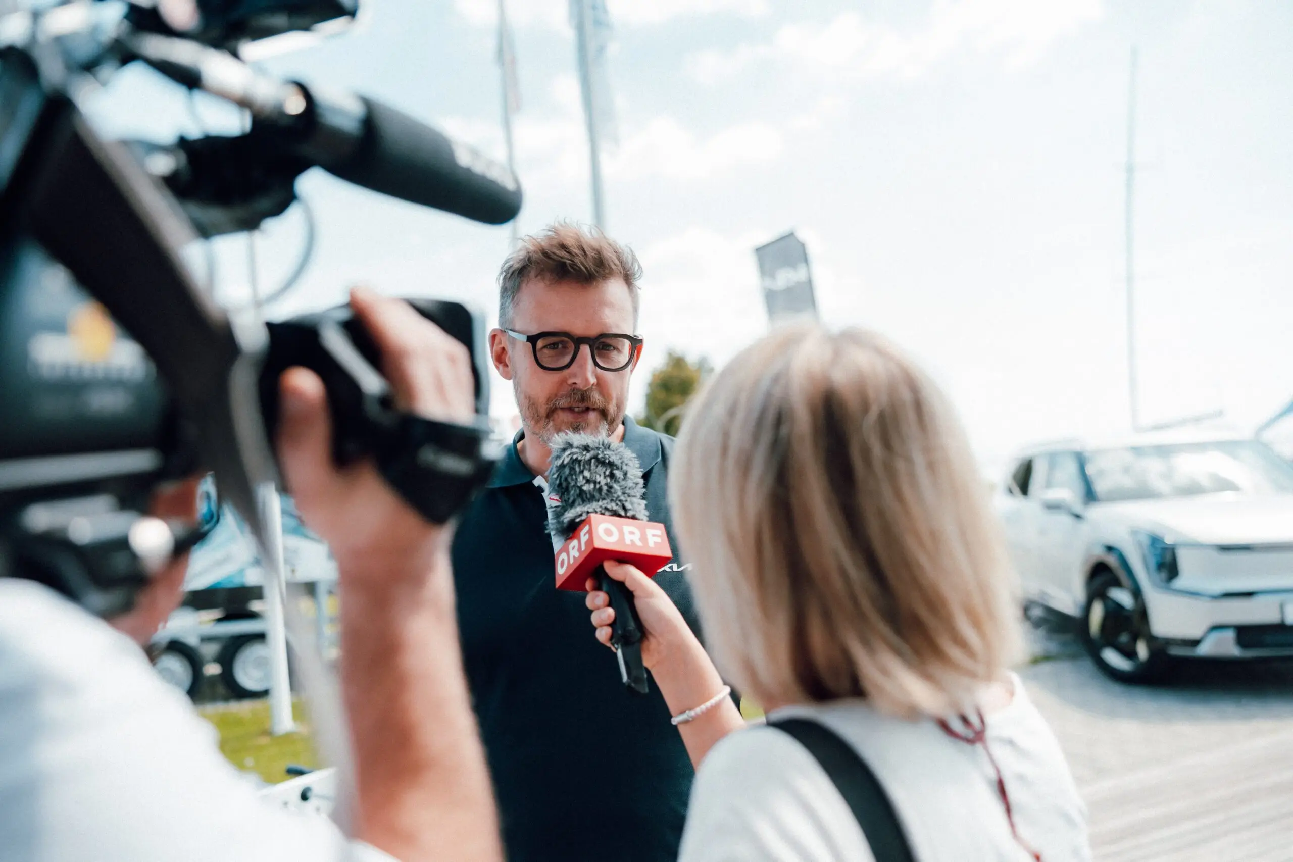 Besucher beim Kia Beach & Surf Event