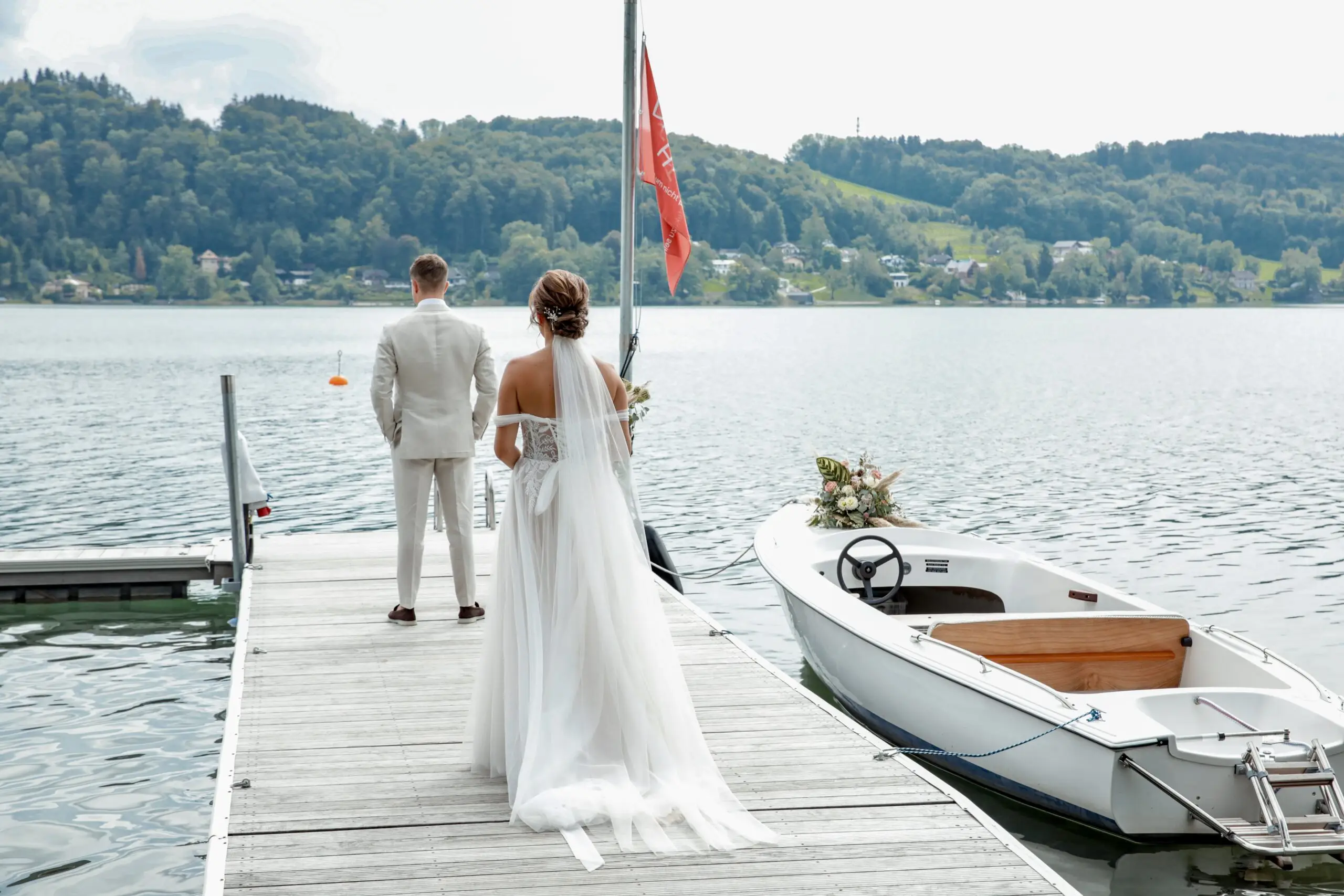 Segelboot auf dem Mattsee
